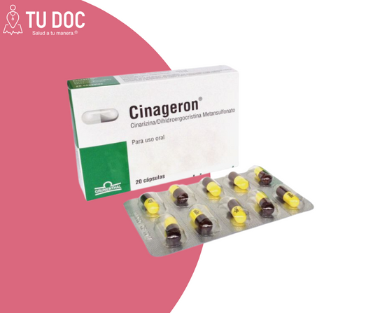 Cinageron 20mg grunenthal cápsulas