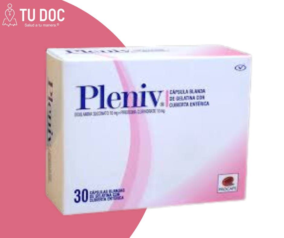 Pleniv Cápsulas Blandas 10mg/10mg