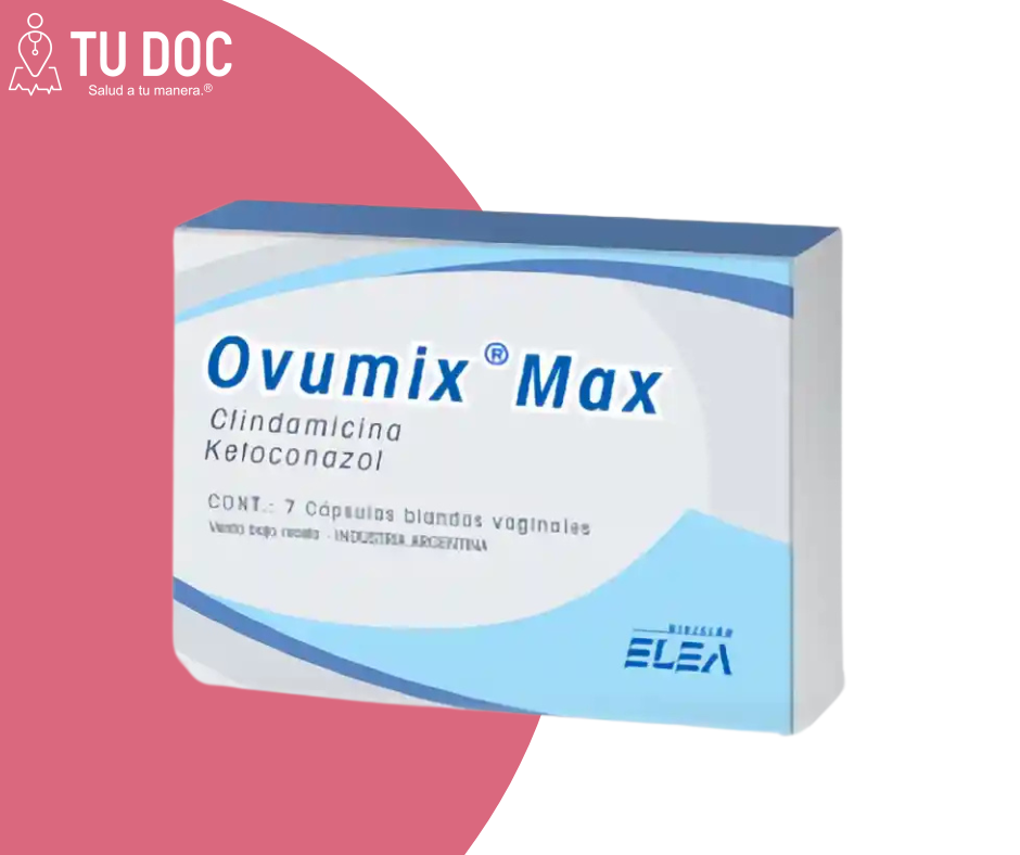 Ovumix Max 100/400 Mg Caps Vaginales