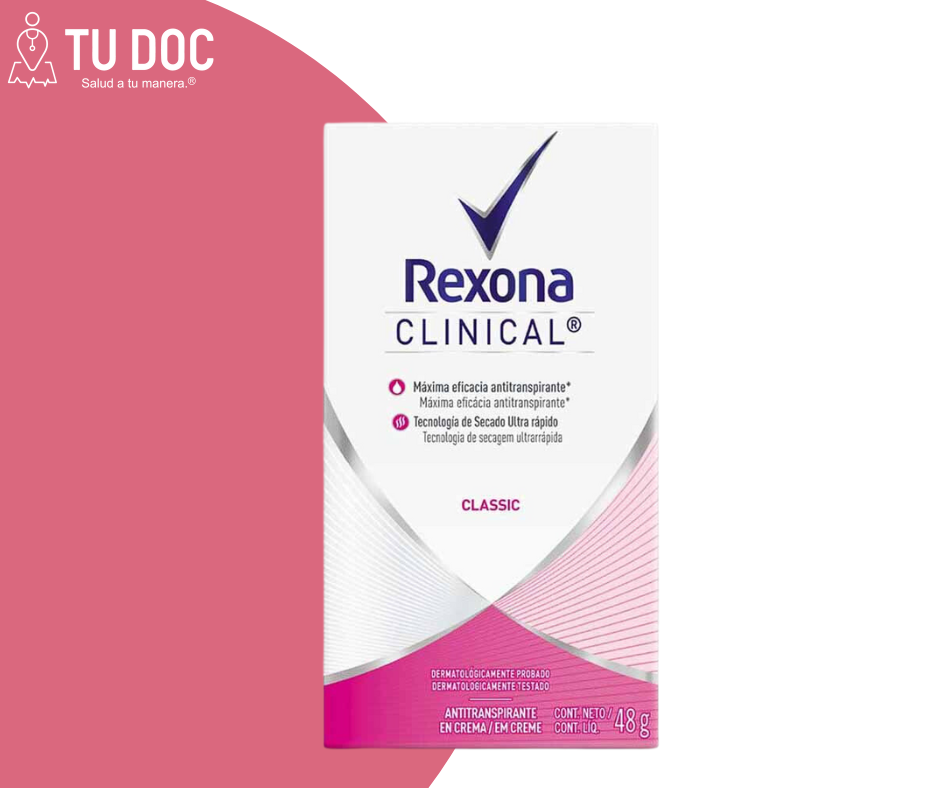 REXONA Clinical Mujer en Barra 48 g