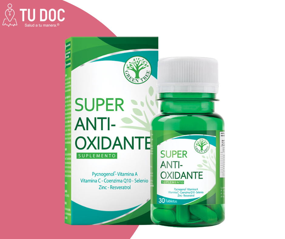 Super Antioxidante  Suplemento  15 mg Tableta x 30