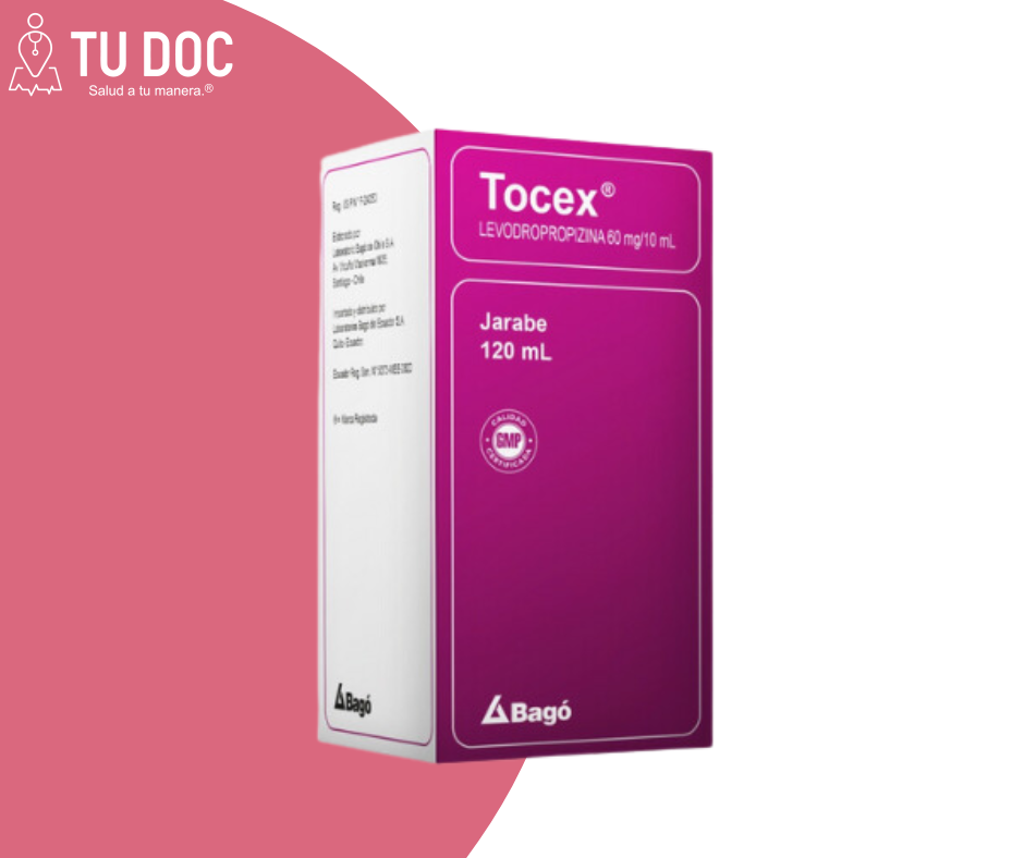 Tocex Jarabe 60 Mg / 10 Ml Fco 120 Ml