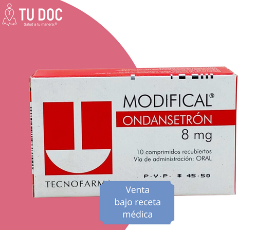 MODIFICAL 8 mg x 10 Comprimidos Recubiertos (Unidades)