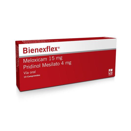 Bienexflex 15/4mg comprimidos