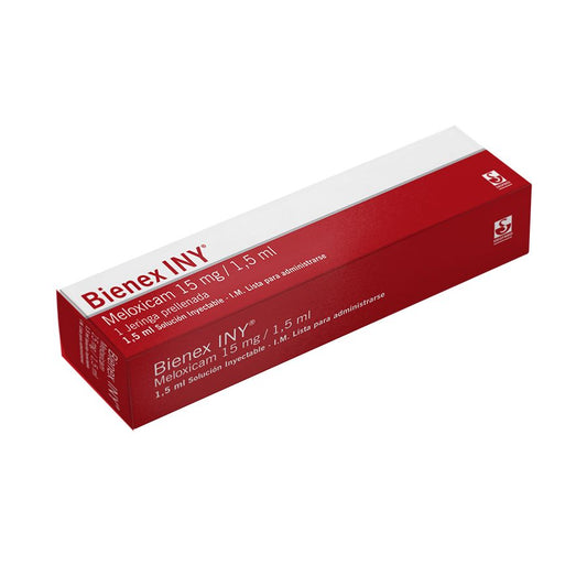 Bienex 15mg ampolla prellenada