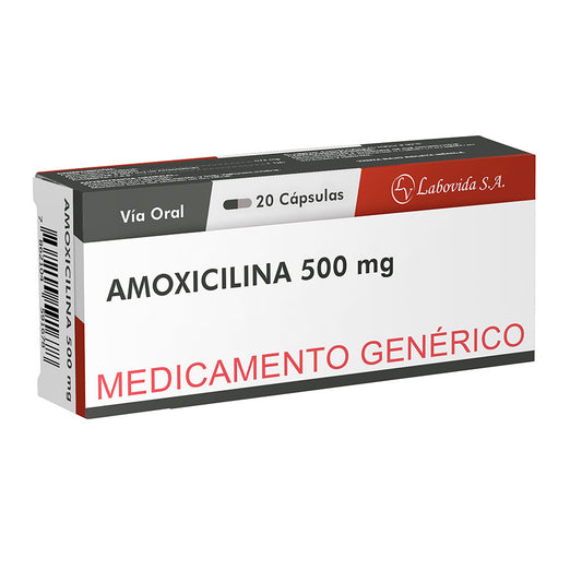 Amoxicilina 500mg cápsulas