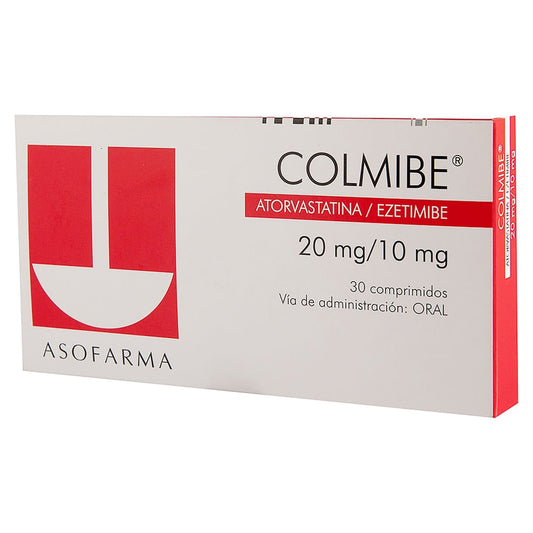 Colmibe comprimidos 20/10mg