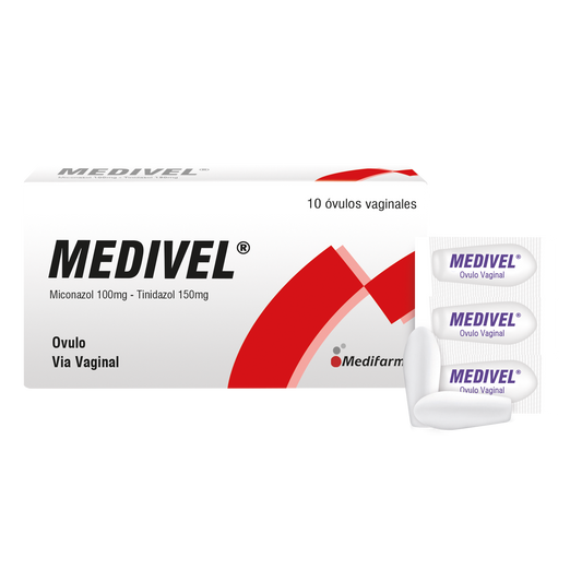 Medivel Óvulos 100/150mg