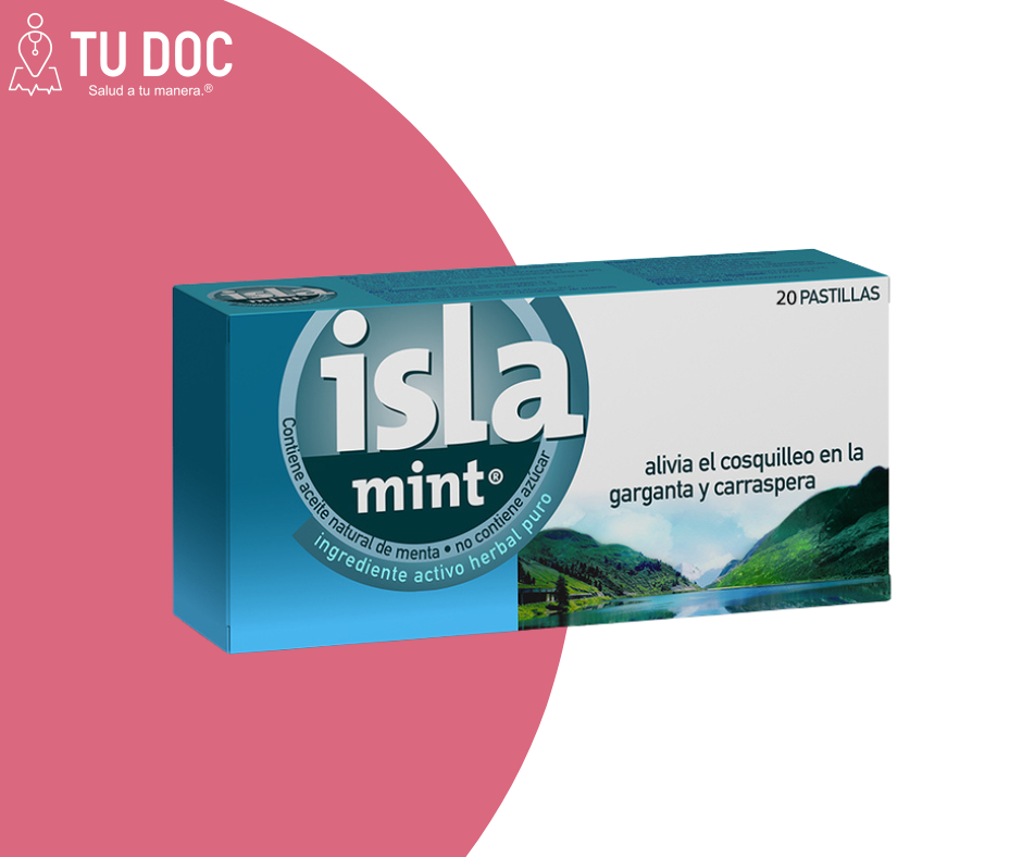 ISLA MINT 100 mg Comprimidos x 20