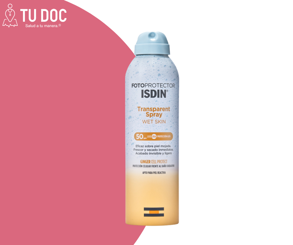 ISDIN FotoprotectorSolar Transparent Spray Wet Skin FPS 50 250ml