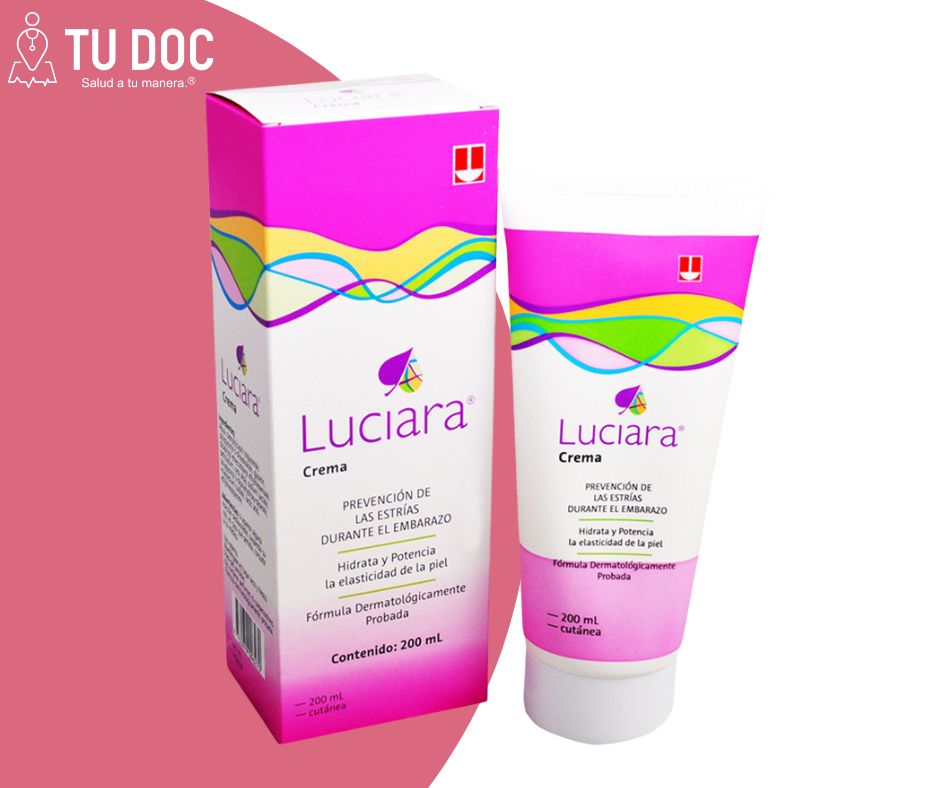 Luciara Crema Corporal Anti Estrías con 200 mL