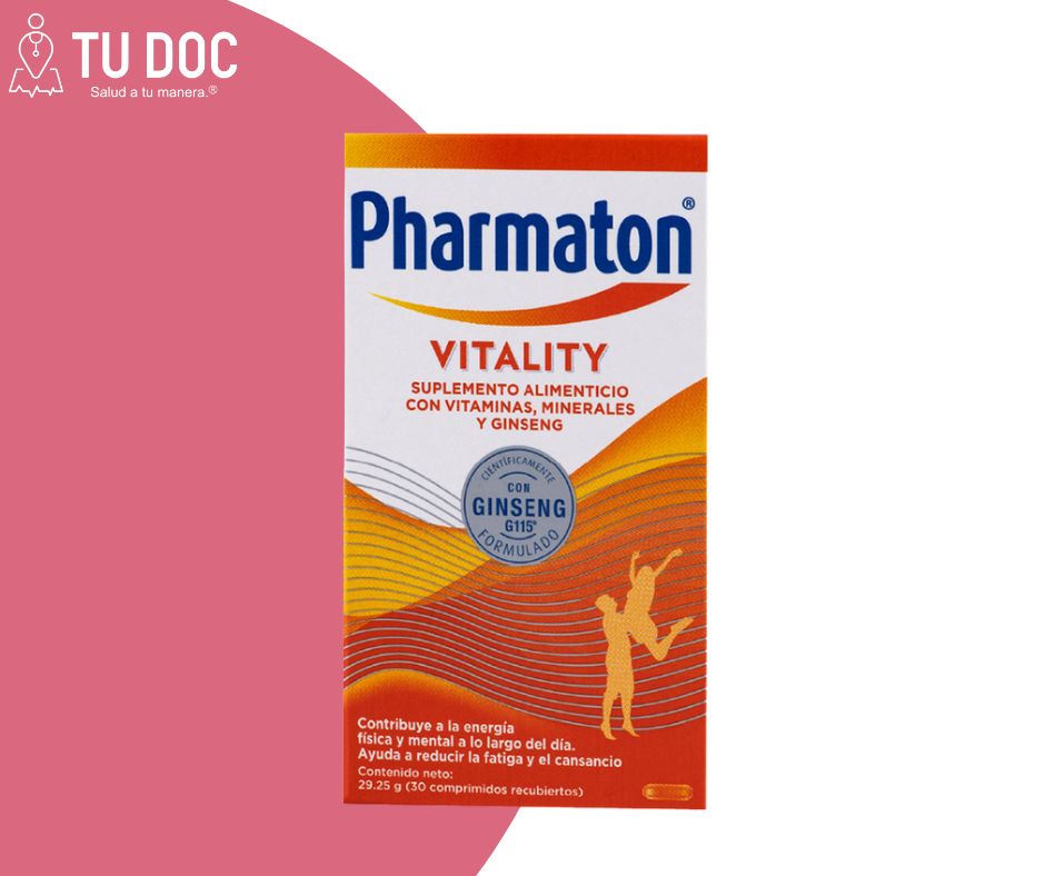 PHARMATON Vitality Cápsulas x 30