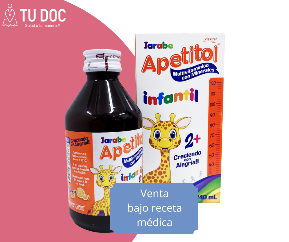 Apetitol 240 Ml Jarabe Multivitaminico