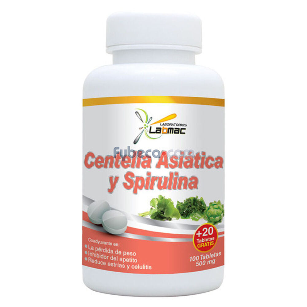 Centella Asiática + Spirulina