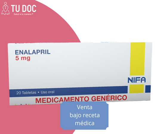 ENALAPRIL 5 mg x 20 Tableta