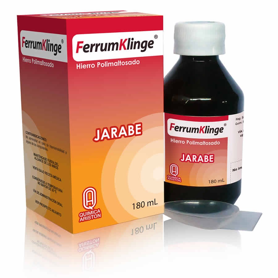 FERRUMKLINGE 50 mg Jarabe