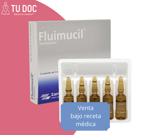 FLUIMUCIL 300 mg Ampolla Inyectable