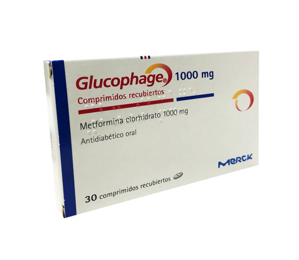 Glucofage 1000 Mg caja x 30