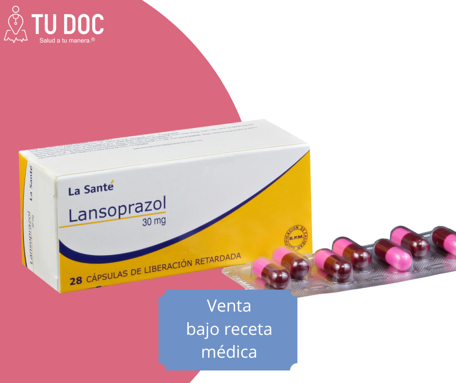 Lansoprazol 30 Mg caja x 28