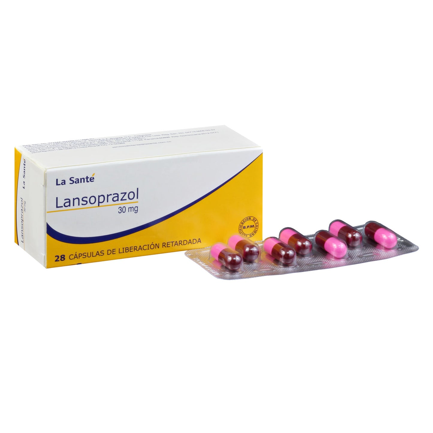 Lansoprazol 30 Mg caja x 28