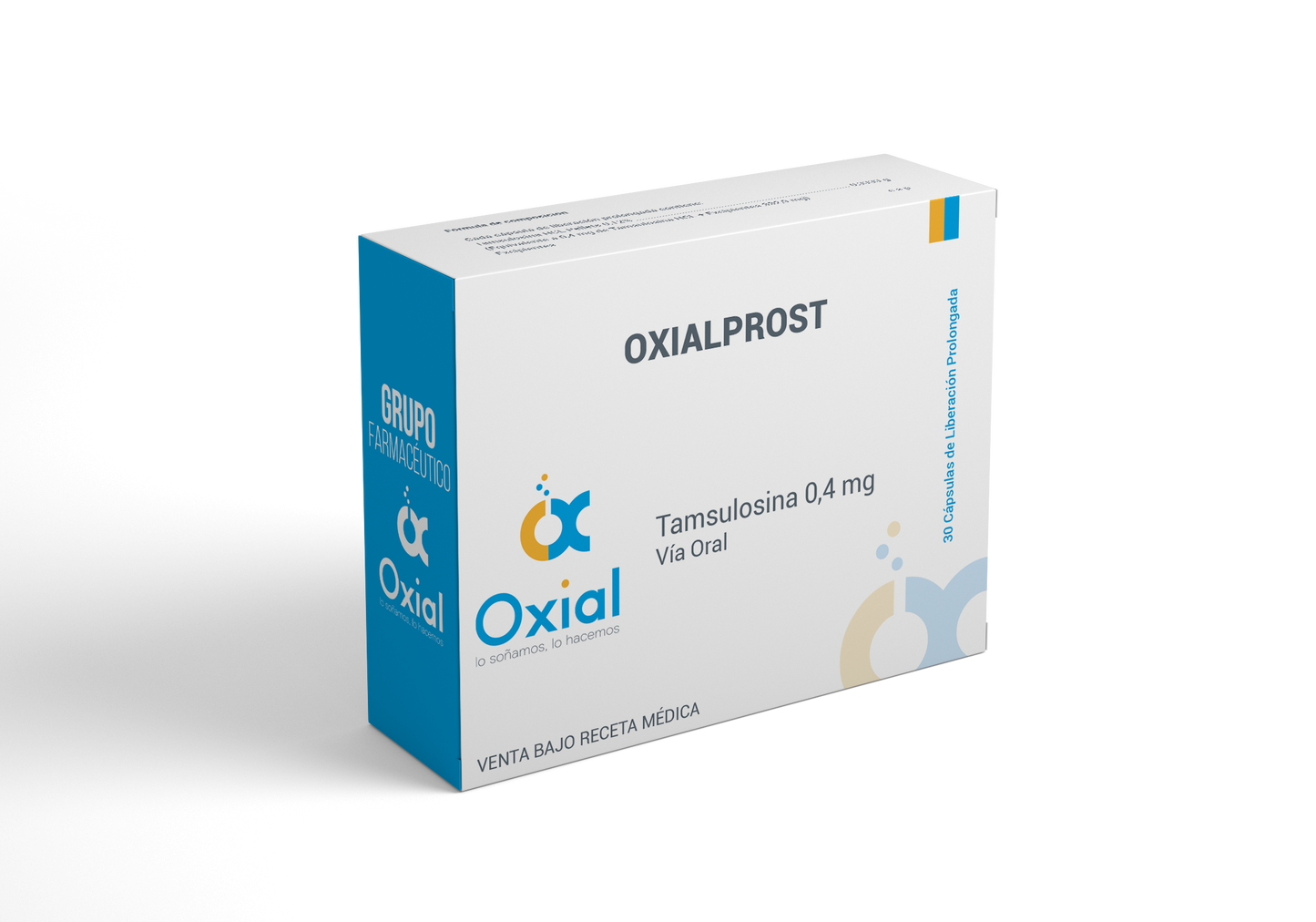 Oxialprost capsulas 0,4mg caja x 30