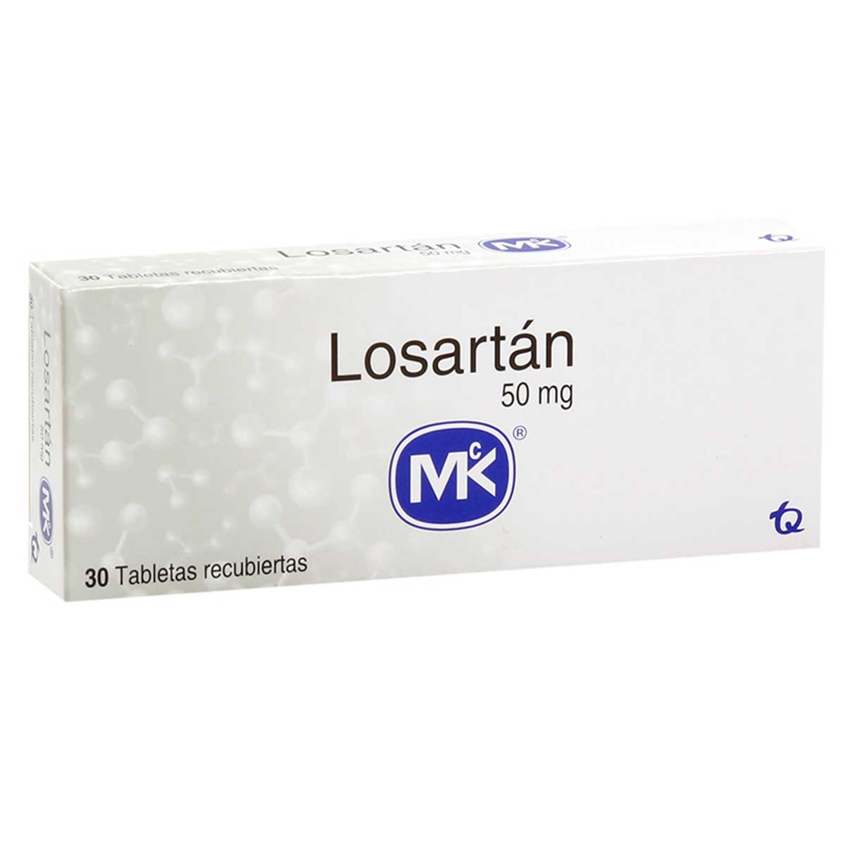 LOSARTAN 50mg x 30 Tabletas recubiertas