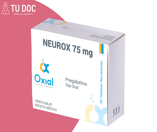 NEUROX CAPSULAS 75MG CAJA X 20