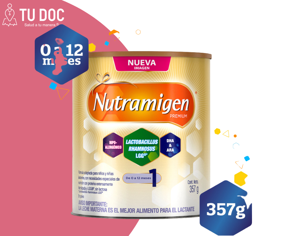 NUTRAMIGEN Fórmula especializada con LGG Lata 357g