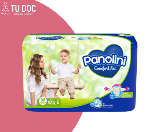 Panolini Pañal Infantil Comfort Sec Xxg 32 Unidade