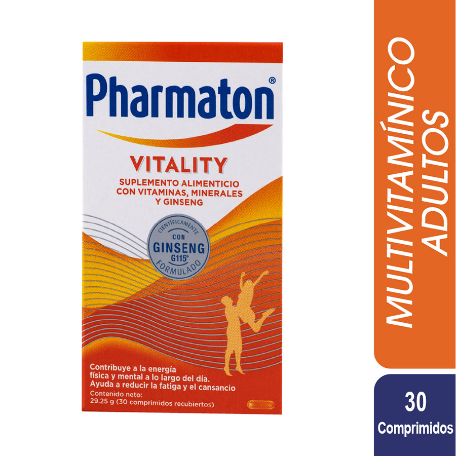 PHARMATON Vitality Cápsulas x 30