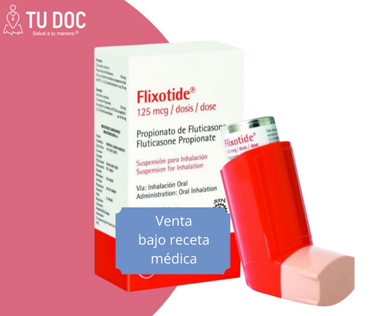 FLIXOTIDE 125 mcg GSK Inhalador frasco 60 dosis