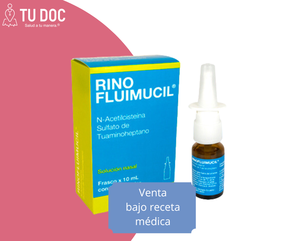 Rinofluimucil Solucion Nasal frasco x10ml