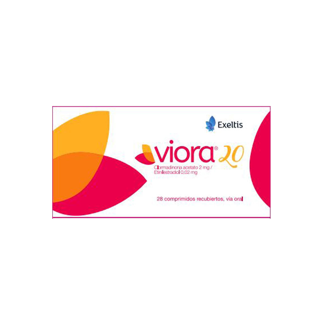 Viora Comprimidos Recubiertos 2/0.03 mg Caja X 21