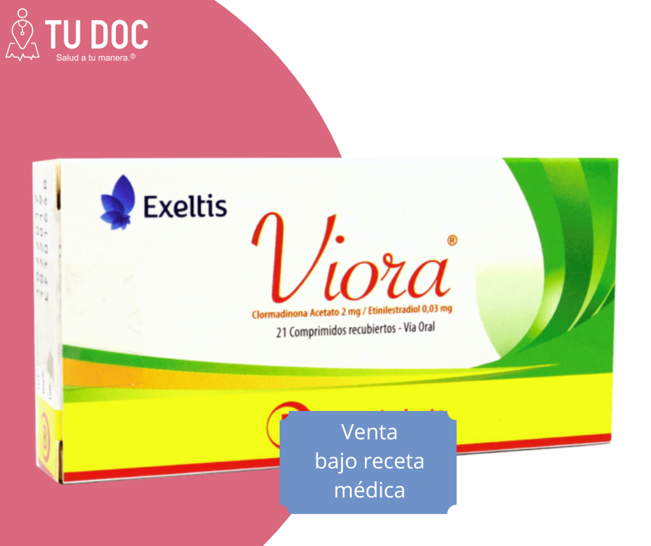 Viora Comprimidos Recubiertos 2/0.03 mg Caja X 21