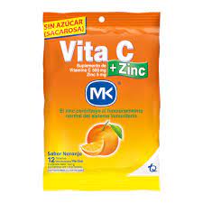 Vitamina C MK + ZINC sobres x 12