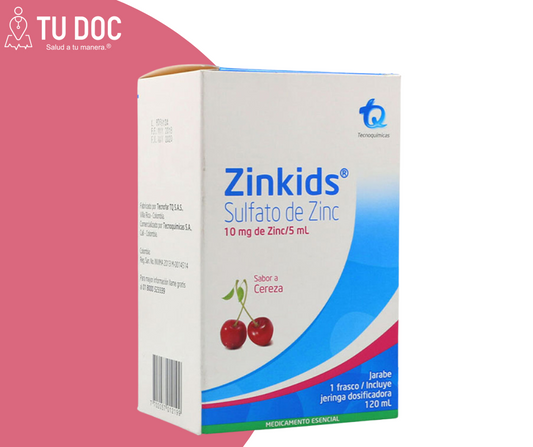 Zinkids 10 Mg 120 Ml Jarabe