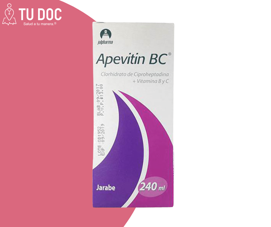 APEVITIN 4 mg DYVENPRO Jarabe