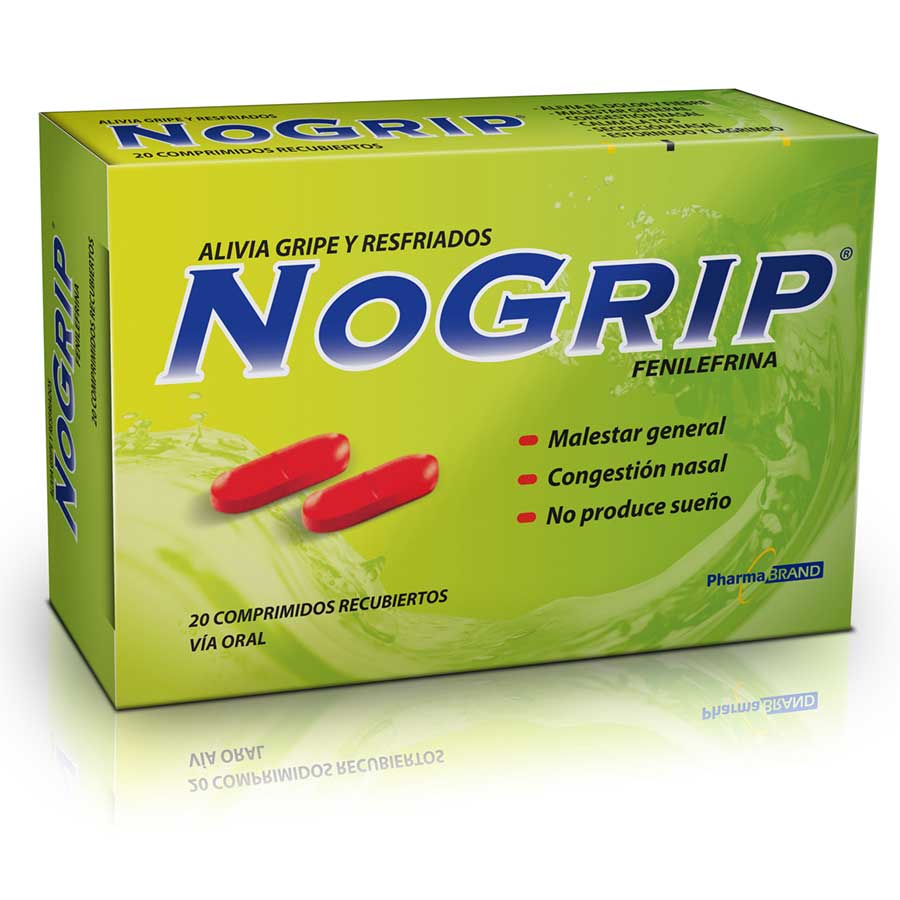 NOGRIP Comprimido Recubierto x 20